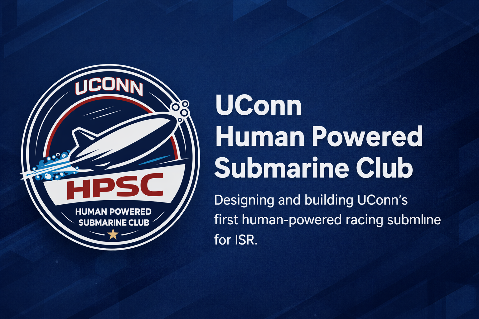 UConn Human Powered Submarine Club